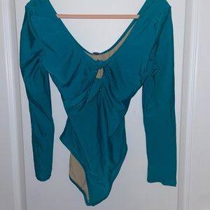 Old Navy long sleeve one piece swimsuit